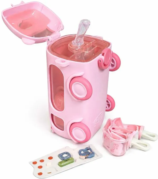 Pink_Kids_Bus_Shape_Water_Bottle_500_Ml_Plastic_Bottle_(Pack_Of_1)