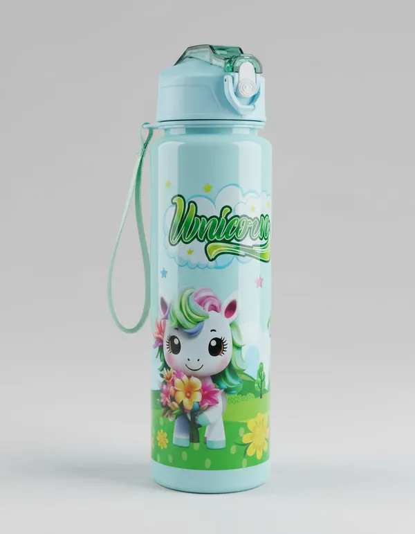 Unicorn_Kids_Water_Bottle_with_Flip_Cap_&_Wrist_Strap_|_BPA_Free_|_750ml_|_School_&_Travel_Bottle_for_Girls