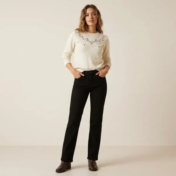 Black_Casual_Straight_Fit_Trousers_For_Women