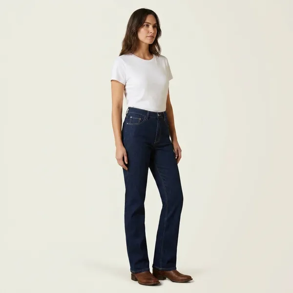 Womens_Dark_Blue_Denim_Jeans
