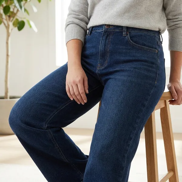 Womens_Dark_Blue_Straight_Fit_Denim_Jeans