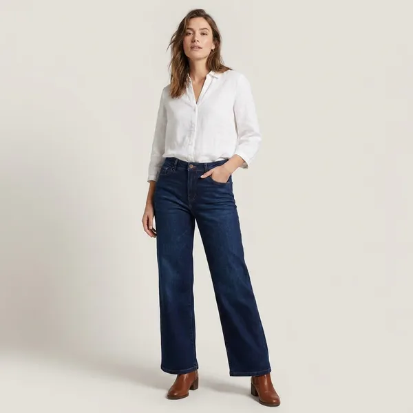 Dark_Blue_Wide_Leg_Denim_Jeans_For_Women