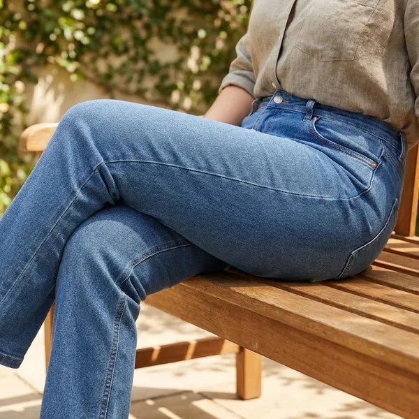 Blue_Mid_Rise_Slim_Fit_Jeans_For_Women