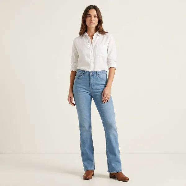 Womens_Light_Blue_Bootcut_Denim_Jeans