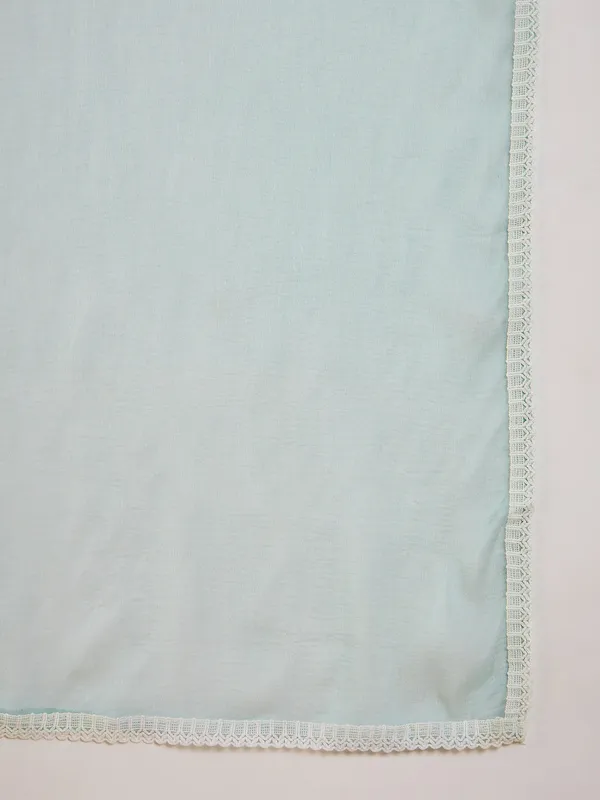 Sky_BlueEthnic_Cotton_Palazzo_Pants_With_Lace_Border