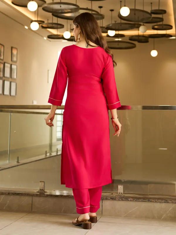 Red_Pink_Salwar_Suit_Set_With_Dupatta
