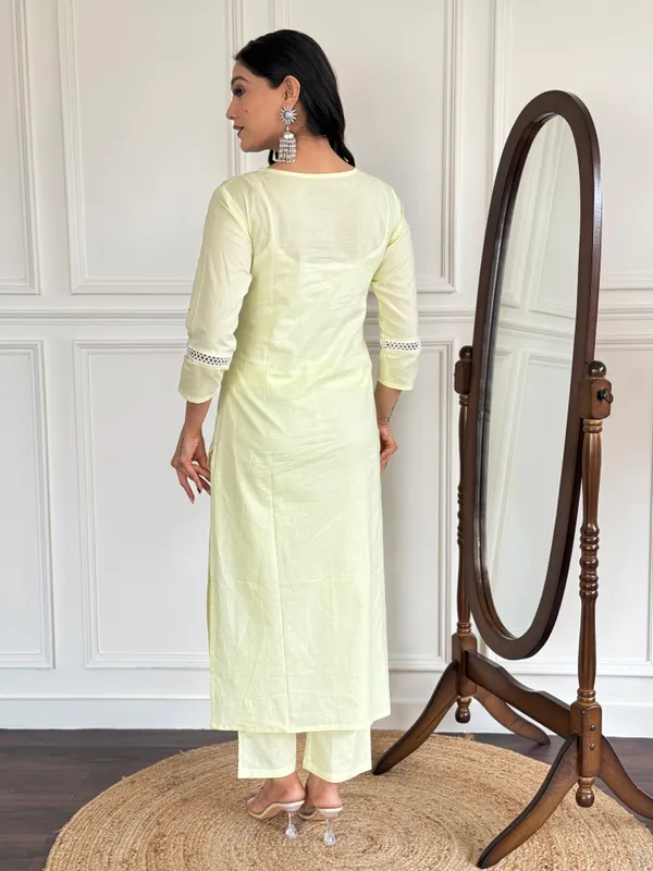 Light_Yellow_Embroidered_Kurta_Set_With_Dupatta__Elegant