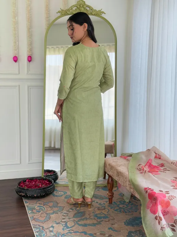 Women's_Pista_Rayon_Embroidered_Straight_Kurta_with_Rayon_Pant_And_Chanderi_Printed_Dupatta_Sets