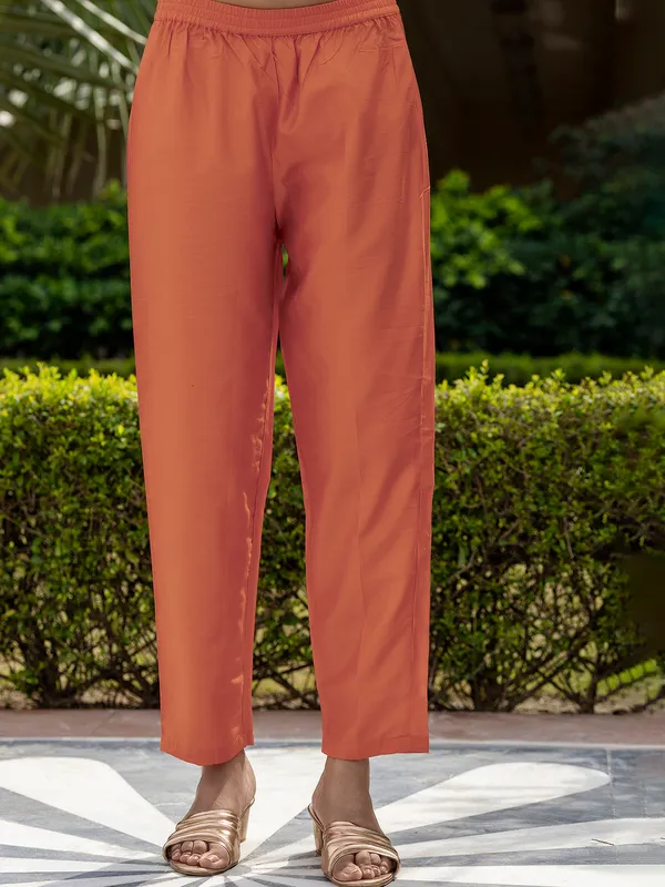 Women's_Orange_Rayon_Embroidered_Straight_Kurta_with_Rayon_Pant_And_Taby_Printed_Dupatta_Sets