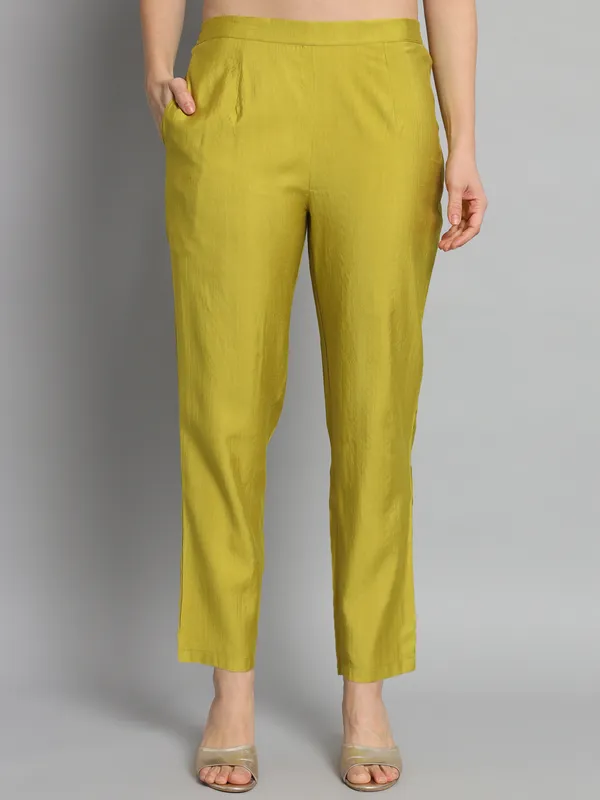 Lemon_Embellished_Straight_Kurta_Set_With_Printed_Dupatta