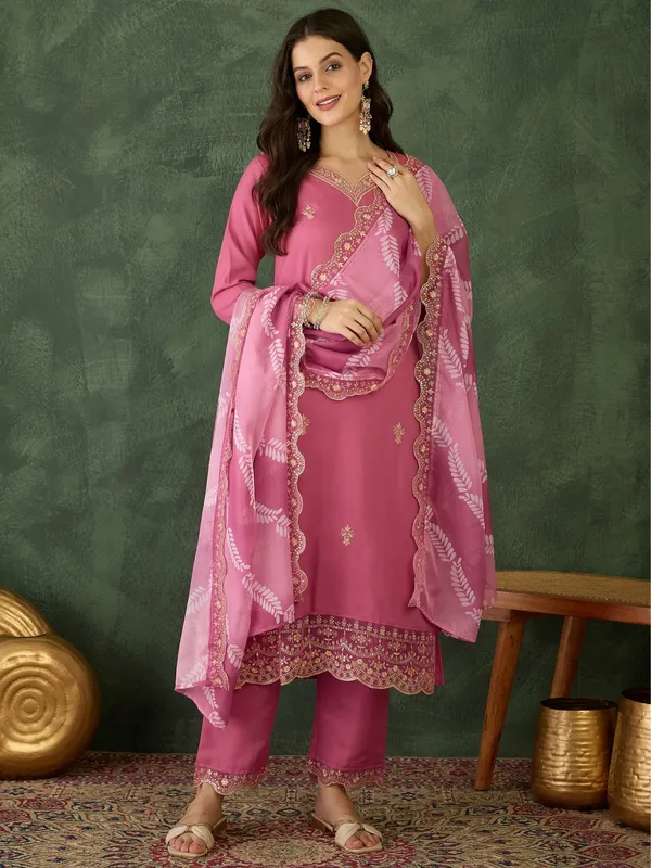 Pink_Kurta_Palazzo_Set_With_Dupatta__Ethnic