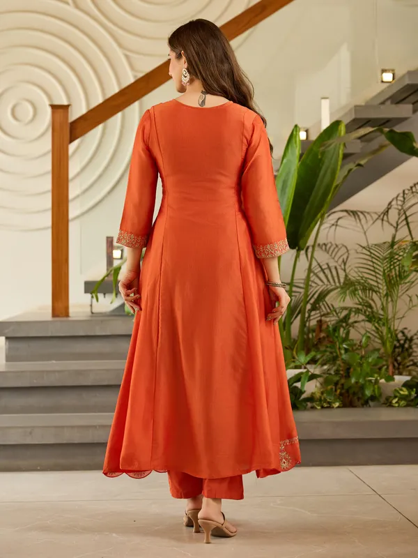 Orange_Anarkali_Suit_Set_with_Dupatta