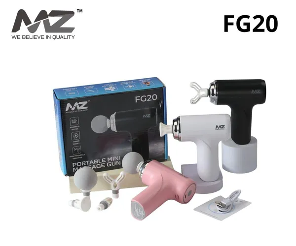 MZ_FG20_Portable_Mini_Massage_Gun_-_Handheld_Deep_Tissue_Percussion_Massager