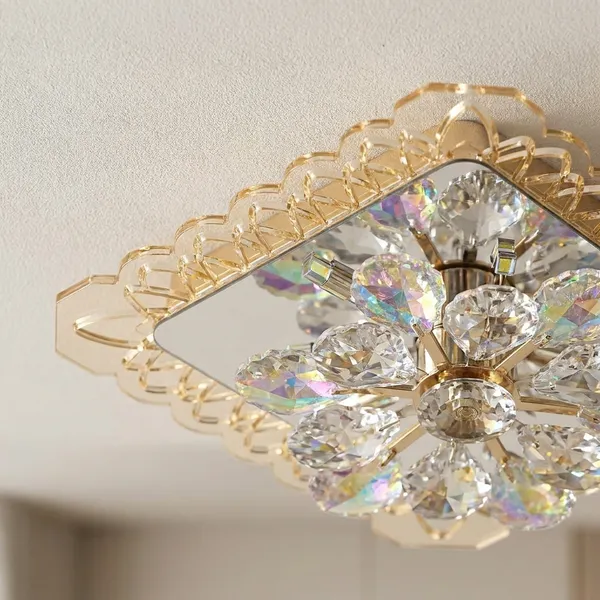 Crystal_Flower_Ceiling_Light_with_Rotating_Color_Effect_-_Model_LC25101/200