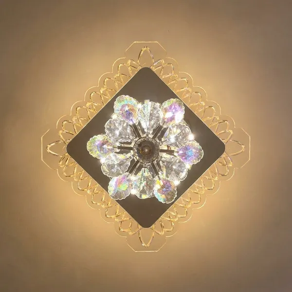 Crystal_Flower_Ceiling_Light_with_Rotating_Color_Effect_-_Model_LC25101/200
