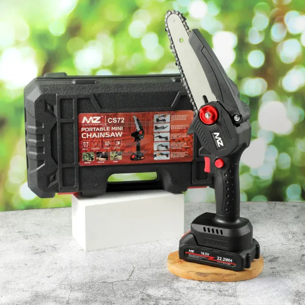 MZ_CS72_Portable_Mini_Chainsaw_-_6_Inch_Cordless_Electric_Chainsaw_with_22.2V_Battery