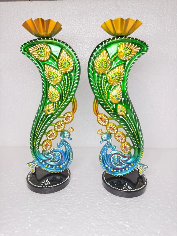 Handcrafted_Metal_Peacock_Flower_Vase_With_Golden_Accents_-_Set_Of_2