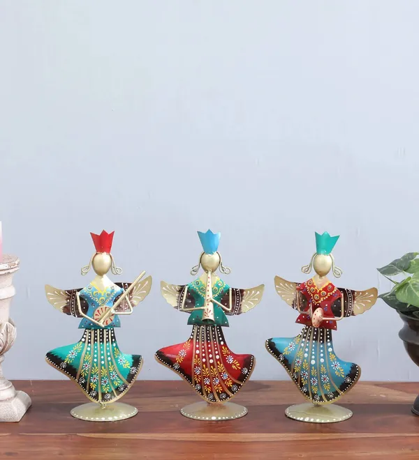 Decorative_Metal_Angel_Figurines_With_Musical_Instruments_-_Set_Of_3