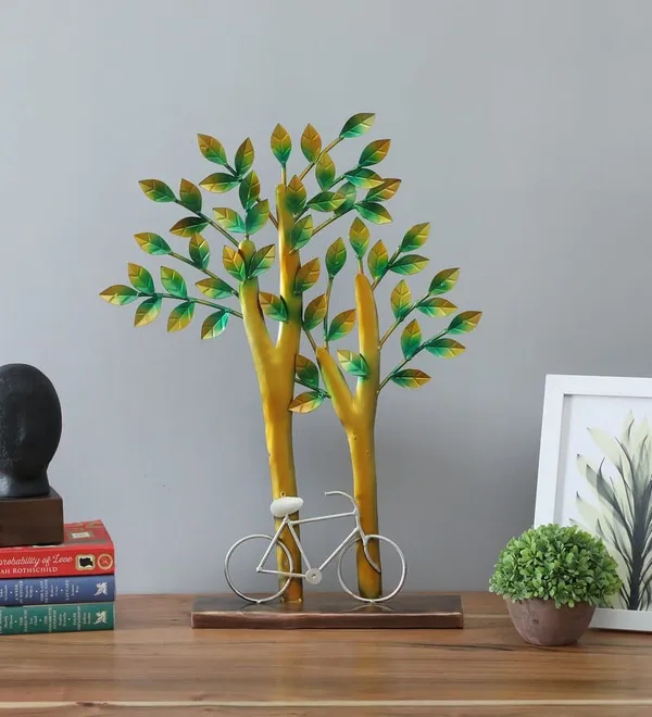 Metal_Bicycle_And_Tree_Decorative_Showpiece_With_Wooden_Base