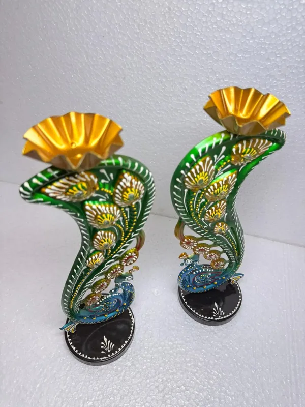Handcrafted_Metal_Peacock_Flower_Vase_With_Golden_Accents_-_Set_Of_2