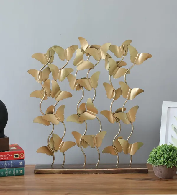 Decorative_Metal_Butterfly_Wall_Art_Sculpture_With_Wooden_Base_-_Golden