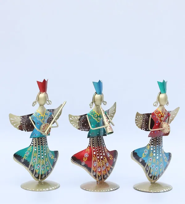 Decorative_Metal_Angel_Figurines_With_Musical_Instruments_-_Set_Of_3