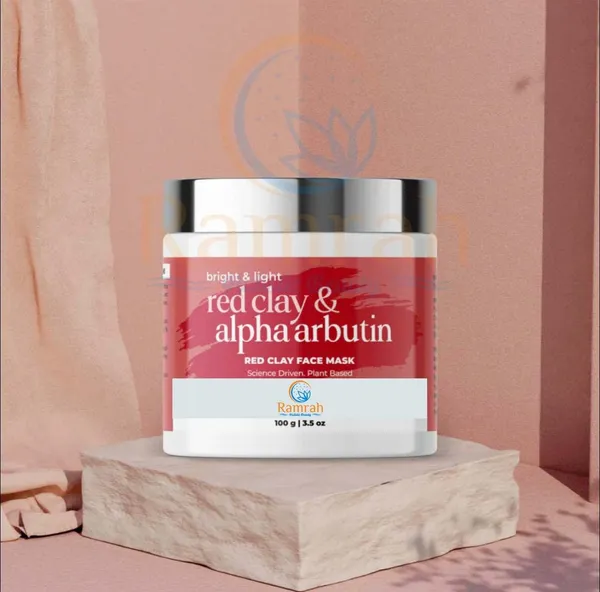 Bright_Light_Red_Clay_Face_Face_Mask_Skin_Brightening_Pore_Detox_Red_Clay_Alpha_Arbutin_Mineral_Rich_Actives_Oil_Balance_Glow_Boost_100_G