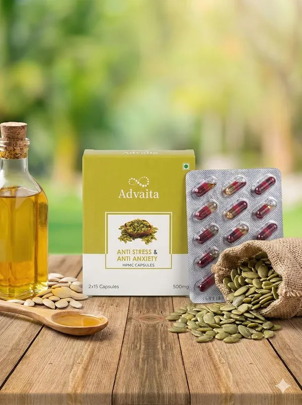Advaita_Anti_Stress_Calm_Capsules_Stress_Relief_Emotional_Balance_Pumpkin_Seed_Extract_Cold_Pressed_Botanical_Oils_Nervous_System_Support_Non_Drowsy_Wellness_Formula_Hpmc_Vegetarian_Capsules_30_Capsul
