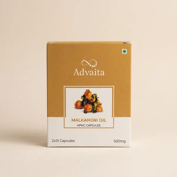 Advaita_Malkangni_Oil_Jyotishmati_Seed_Oil_500_Mg_Hpmc_Capsules