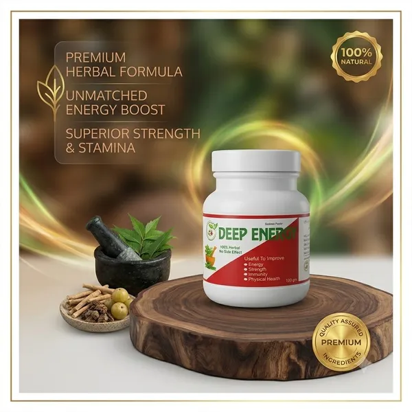 DEEP_ENERGY_POWDER_Herbal_Supplement__Men_&_Women_–_100_GM_|_Ayurvedic_Energy,_Strength_&_Stamina_Support