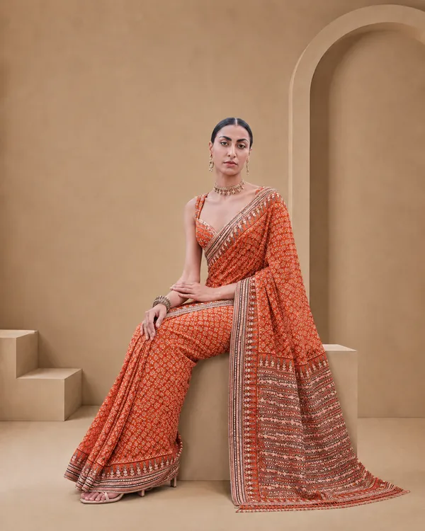 Havy_Soft_Fox_Georgette_Fabric_With_Beutiful_Prints_With_Beautiful_katdana_and_real_mirror_work