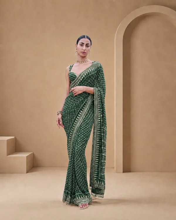 Havy_Soft_Fox_Georgette_Fabric_With_Beutiful_Prints_With_Beautiful_katdana_and_real_mirror_work