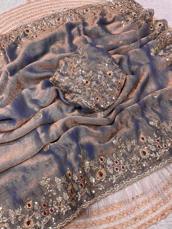 Grey_Pure_Fandy_Chiffon_Sarees_With_Amazing_3_Mm_C_Pallu_Sequence_Work
