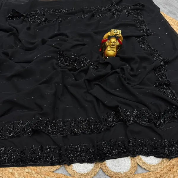 Pure_Fox_Geogate_With_Beautiful_Original_Black_Beeds_Work_with_Cut__work_border