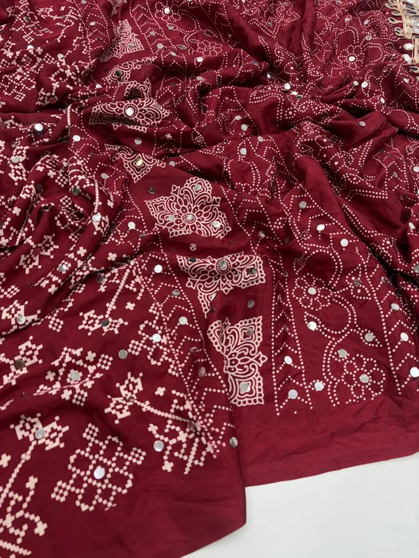 Pure_Satin_silk_saree_with_Unique_printed_Sarees_With_designer_Real_Mirror_Work_Saree