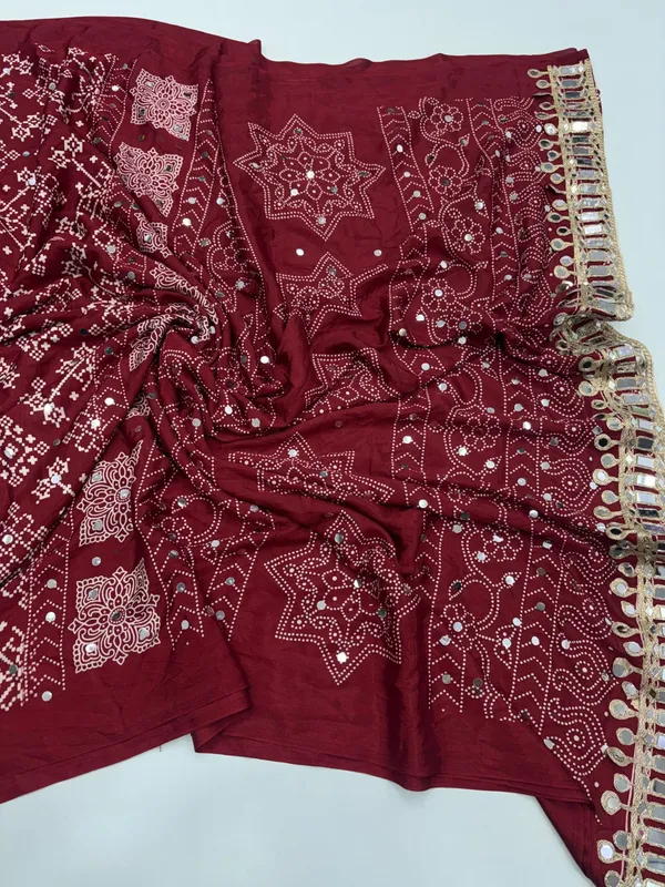 Pure_Satin_silk_saree_with_Unique_printed_Sarees_With_designer_Real_Mirror_Work_Saree