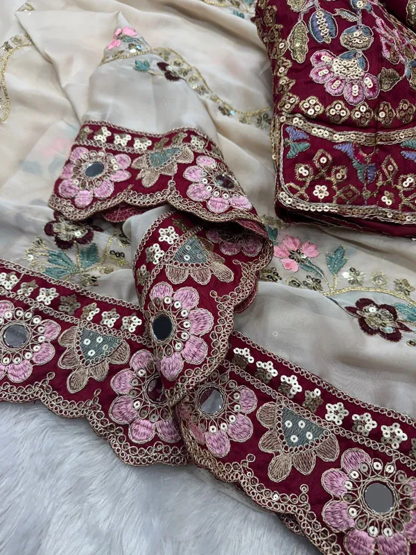 Pure_Soft_Rangoli_Silk_Fabric__With_Beautiful_Sequance_and_dori_Embroidery_Work_with_Real_Mirror