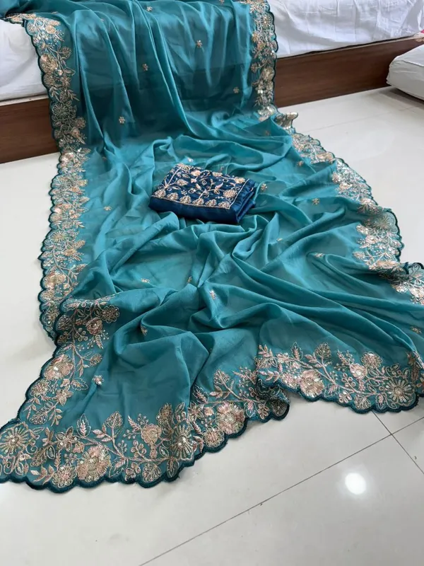Pure_Star_Georgette_Sequence_Work_Saree_With_amazing_3_mm_C_Pallu_sequence_work_with_Cut__work_border