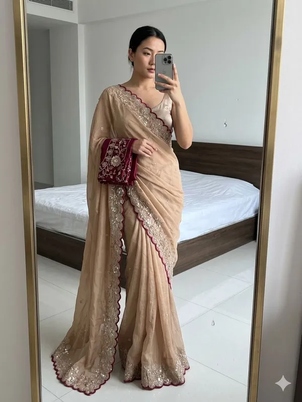 Pure_Star_Georgette_Sequence_Work_Saree_With_amazing_3_mm_C_Pallu_sequence_work_with_Cut__work_border