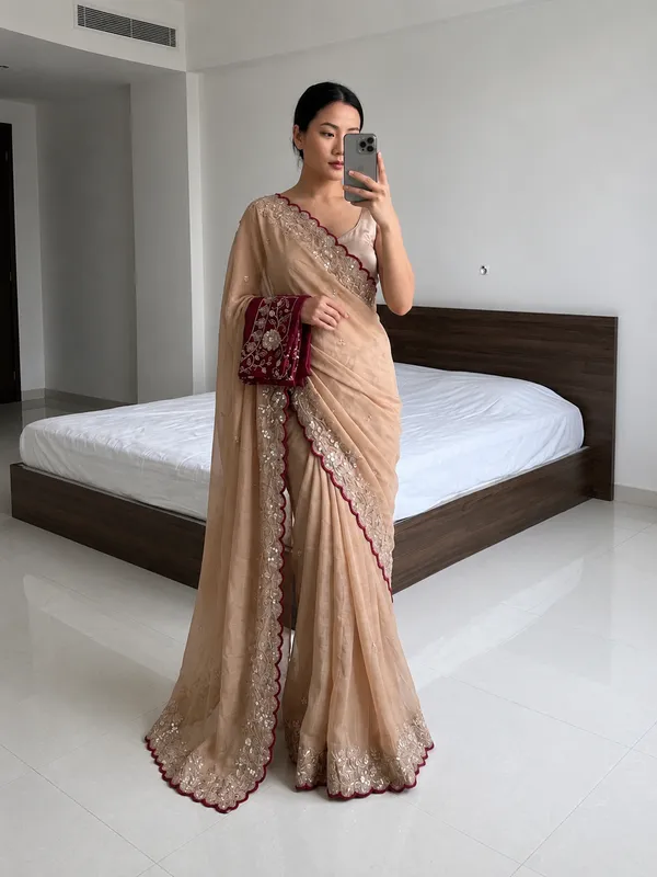 Pure_Star_Georgette_Sequence_Work_Saree_With_amazing_3_mm_C_Pallu_sequence_work_with_Cut__work_border