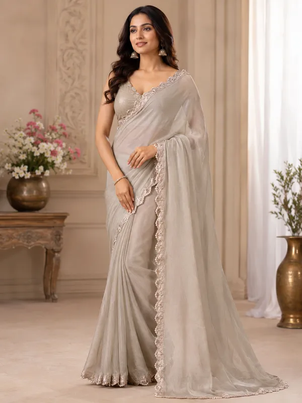 Pure_Star_Georgette_Sequence_Work_Saree_With_amazing_moti_work_with_Cut__work_border