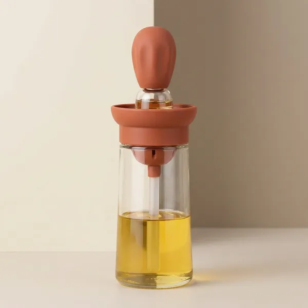 Transparent_And_Brown_Silicone_Brush_Cap_Oil_Dispenser_Bottle