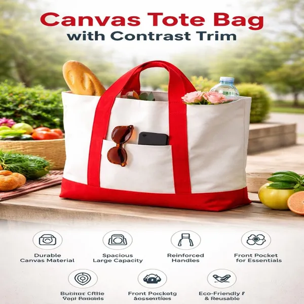 Canvas_Tote_Bag_With_Contrast_Trim_(Pack_Of_2)
