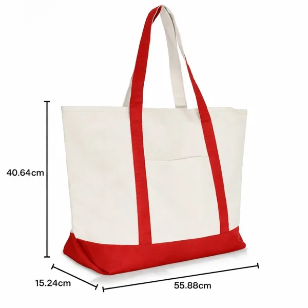 Canvas_Tote_Bag_With_Contrast_Trim_(Pack_Of_2)