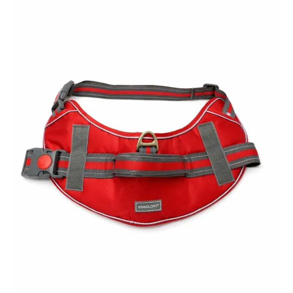 Premium_Red_Reflective_Dog_Harness_for_Walking_and_Running