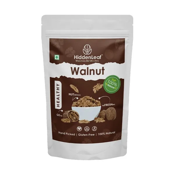 Hiddenleaf_Walnut_Hand_Picked_Gluten_Free_All_Natural_No_Preservatives_No_Additives_Non_Gmo_Healthy_Snack_Natural_Dried_Dryfruits_Fiberous_Delicious_For_Snacking_200g