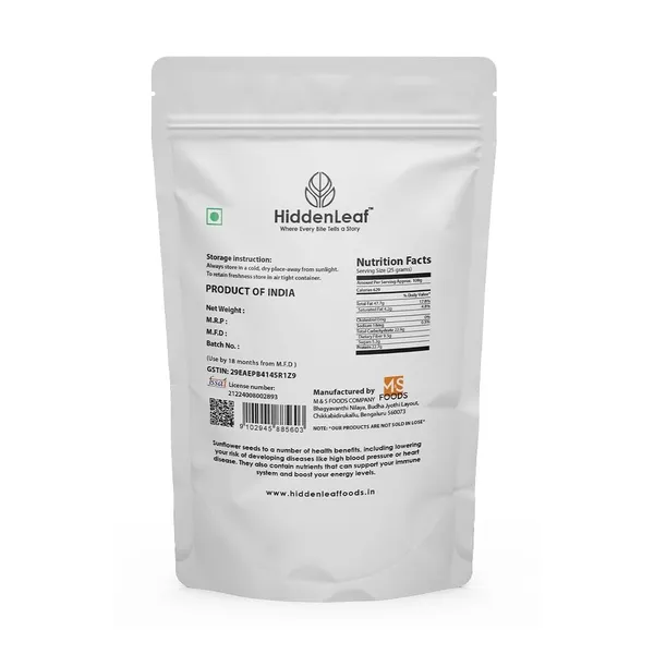 Hiddenleaf_Sunflower_Seeds_Gluten_Free_Rich_In_Fiber_Healthy_Fats_Healthy_Snack_Raw_Seeds_For_Eating_Edible_Seeds_200g_Pack_Of_2