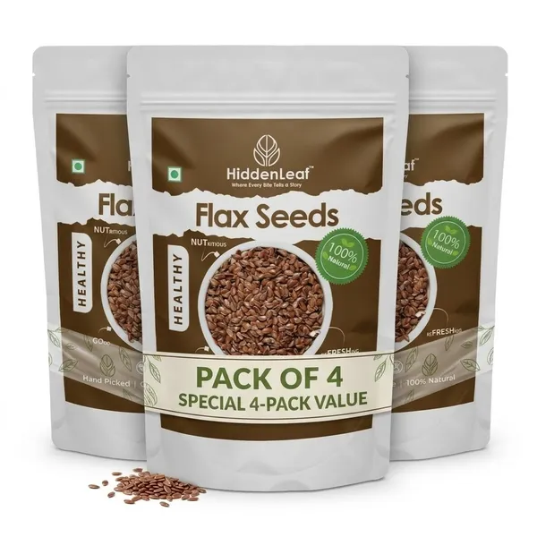 Hiddenleaf_Flax_Seeds_For_Hair_Growth_Raw_Seeds_For_Eating_Gluten_Free_Rich_In_Omega_3_Fiber_Protein_Rich_Superfood_For_Healthy_Diet_Immunity_Support_Daily_Nutrition_Alsi_Seeds_200g_Pack_Of_4
