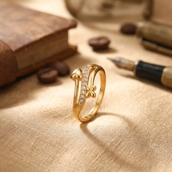 Adjustable_Gold_Plated_Premium_Ring_With_Diamond_Touch