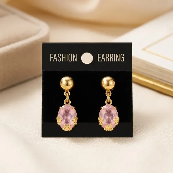 Baby_Pink_Stone_Earrings